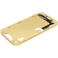 Mid-Frame Housing  W/ Small Parts For iPhone 14 Plus (EU / Global Version) (Used OEM Pull: Grade C) (Yellow)