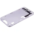 Mid-Frame Housing  W/ Small Parts For iPhone 14 Plus (EU / Global Version) (Used OEM Pull: Grade B) (Purple)