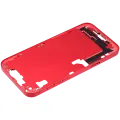 Mid-Frame Housing  W/ Small Parts For iPhone 14 Plus (EU / Global Version) (Used OEM Pull: Grade B) (Red)