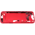 Mid-Frame Housing  W/ Small Parts For iPhone 14 Plus (EU / Global Version) (Used OEM Pull: Grade B) (Red)