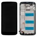 LCD Assembly With Frame For Motorola Moto G6 Plus (XT1926 / 2018) (Genuine OEM) (Black)