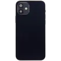 Back Housing W/ Charging Port Flex & Small Parts  For iPhone 12 Mini (EU / Global Version) (Used OEM Pull: Grade A) (Black)