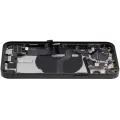 Back Housing W/ Charging Port Flex & Small Parts  For iPhone 12 Mini (EU / Global Version) (Used OEM Pull: Grade A) (Black)