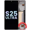 OLED Assembly With Frame For Samsung Galaxy S25 Ultra 5G (Service Pack ) (US & International) (Titanium White Silver)