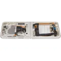 Inner OLED Assembly With Frame Compatible For Samsung Galaxy Z Flip 3 5G (F711) (US & International) (Aftermarket Plus) (Cream)