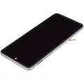 Inner OLED Assembly With Frame Compatible For Samsung Galaxy Z Flip 3 5G (F711) (US & International) (Aftermarket Plus) (Lavender)