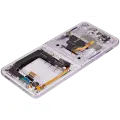 Inner OLED Assembly With Frame Compatible For Samsung Galaxy Z Flip 3 5G (F711) (US & International) (Aftermarket Plus) (Lavender)