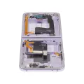 Inner OLED Assembly With Frame Compatible For Samsung Galaxy Z Flip 4 5G (F721) (US & International Version) (Aftermarket Plus) (Bora Purple)