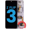 Inner OLED Assembly With Frame Compatible For Samsung Galaxy Z Flip 3 5G (F711) (US & International) (Aftermarket) (Lavender)