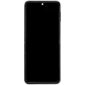 Inner OLED Assembly With Frame Compatible For Samsung Galaxy Z Flip 3 5G (F711) (US & International) (Aftermarket) (Phantom Black)