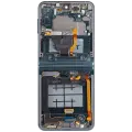 Inner OLED Assembly With Frame Compatible For Samsung Galaxy Z Flip 3 5G (F711) (US & International) (Aftermarket) (Green)