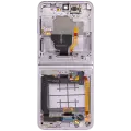 Inner OLED Assembly With Frame Compatible For Samsung Galaxy Z Flip 3 5G (F711) (US & International) (Aftermarket) (Lavender)