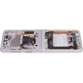 Inner OLED Assembly With Frame Compatible For Samsung Galaxy Z Flip 3 5G (F711) (US & International) (Aftermarket) (Lavender)