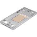 Mid-Frame Housing Compatible For Samsung Galaxy S25 FE 5G (US & International Version) (Icyblue / White)