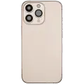 Back Housing W/ Charging Port Flex & Small Parts  For iPhone 13 Pro (EU / Global Version) (Used OEM Pull: Grade C) (Gold)
