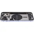 Back Housing W/ Charging Port Flex & Small Parts  For iPhone 13 Pro Max (EU / Global Version) (Used OEM Pull: Grade B) (Sierra Blue)