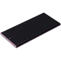 OLED Assembly With Frame For Samsung Galaxy S22 Ultra 5G (US & International Version) (Aftermarket Plus) (120Hz) (Burgundy)