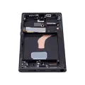 OLED Assembly With Frame For Samsung Galaxy S22 Ultra 5G (US & International Version) (Aftermarket Plus) (120Hz) (Phantom Black)