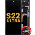 OLED Assembly With Frame For Samsung Galaxy S22 Ultra 5G (US & International Version) (Refurbished) (Graphite / Red / Sky Blue)