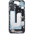 Mid-Frame Housing  W/ Charging Port Flex & Small Parts  For iPhone 16 (US Version) (Used OEM Pull: Grade A) (Teal)