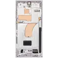 OLED Assembly With Frame For Samsung Galaxy S23 Ultra (US & International) (Aftermarket Plus) (120Hz) (Sky Blue)