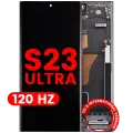 OLED Assembly With Frame For Samsung Galaxy S23 Ultra (US & International) (Aftermarket Plus) (120Hz) (Green)