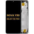 LCD Assembly With Frame For Huawei Nova Y90 / Enjoy 50 Pro (Refurbished) (Midnight Black)