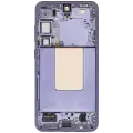 OLED Assembly With Frame For Samsung Galaxy S24 Plus 5G (US & International Version) (Used OEM Pull: Grade A) (Cobalt Violet)