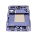 OLED Assembly With Frame For Samsung Galaxy S24 Plus 5G (US & International Version) (Used OEM Pull: Grade A) (Cobalt Violet)