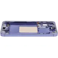 OLED Assembly With Frame For Samsung Galaxy S24 Plus 5G (US & International Version) (Used OEM Pull: Grade A) (Cobalt Violet)