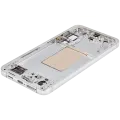 OLED Assembly With Frame For Samsung Galaxy S24 Plus 5G (US & International Version) (Used OEM Pull: Grade A) (Marble Grey)