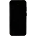 OLED Assembly With Frame For Samsung Galaxy S24 Plus 5G (US & International Version) (Used OEM Pull: Grade A) (Onyx Black)