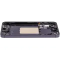 OLED Assembly With Frame For Samsung Galaxy S24 Plus 5G (US & International Version) (Used OEM Pull: Grade A) (Onyx Black)