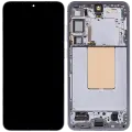 OLED Assembly With Frame For Samsung Galaxy S24 Plus 5G (US & International Version) (Aftermarket Plus) (120Hz) (Sapphire Blue)