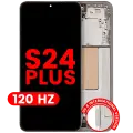 OLED Assembly With Frame For Samsung Galaxy S24 Plus 5G (US & International Version)  (Aftermarket Plus) (120Hz) (Amber Yellow)