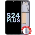 OLED Assembly With Frame For Samsung Galaxy S24 Plus 5G (US & International Version) (Service Pack) (Sapphire Blue)