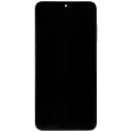 OLED Assembly With Frame For Samsung Galaxy S24 Plus 5G (US & International Version) (Used OEM Pull: Grade B/C) (Marble Grey)