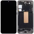 OLED Assembly With Frame For Samsung Galaxy S23 Plus (US & International) (Aftermarket Plus) (120Hz) (Green)