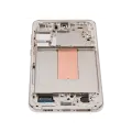 OLED Assembly With Frame For Samsung Galaxy S23 Plus 5G (US & International) (Used OEM Pull: Grade B/C) (Cream)