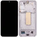 OLED Assembly With Frame For Samsung Galaxy S23 Plus 5G (US & International) (Used OEM Pull: Grade A) (Lavender)