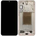 OLED Assembly With Frame For Samsung Galaxy S25 Plus 5G  (US & International Version) (Aftermarket Plus) (Pink Gold)