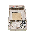 OLED Assembly With Frame For Samsung Galaxy S25 Plus 5G  (US & International Version) (Aftermarket Plus) (Pink Gold)