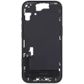 Mid-Frame Housing  W/ Charging Port Flex & Small Parts  For iPhone 15 (EU / Global Version) (Used OEM Pull: Grade B) (Black)