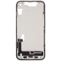 Mid-Frame Housing  W/ Charging Port Flex & Small Parts  For iPhone 14 (EU / Global Version) (Used OEM Pull: Grade C) (Starlight)