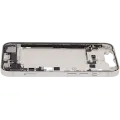 Mid-Frame Housing  W/ Charging Port Flex & Small Parts  For iPhone 14 (EU / Global Version) (Used OEM Pull: Grade B) (Starlight)