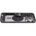 Back Housing W/ Charging Port Flex & Small Parts  For iPhone 14 Pro Max (US Version) (Used OEM Pull: Grade C) (Space Black)