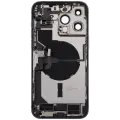Back Housing W/ Charging Port Flex & Small Parts  For iPhone 14 Pro Max (US Version) (Used OEM Pull: Grade A) (Deep Purple)