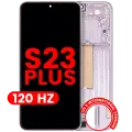 OLED Assembly With Frame For Samsung Galaxy S23 Plus (US & International) (Aftermarket Plus) (120Hz) (Lavender)