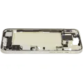 Mid-Frame Housing  W/ Charging Port Flex & Small Parts  For iPhone 15 Plus (US Version) (Used OEM Pull: Grade C) (Yellow)