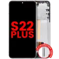 OLED Assembly With Frame For Samsung Galaxy S22 Plus 5G (US & International Version) (Aftermarket Plus) (White)